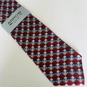 ARROW 100% Silk Tie NWT